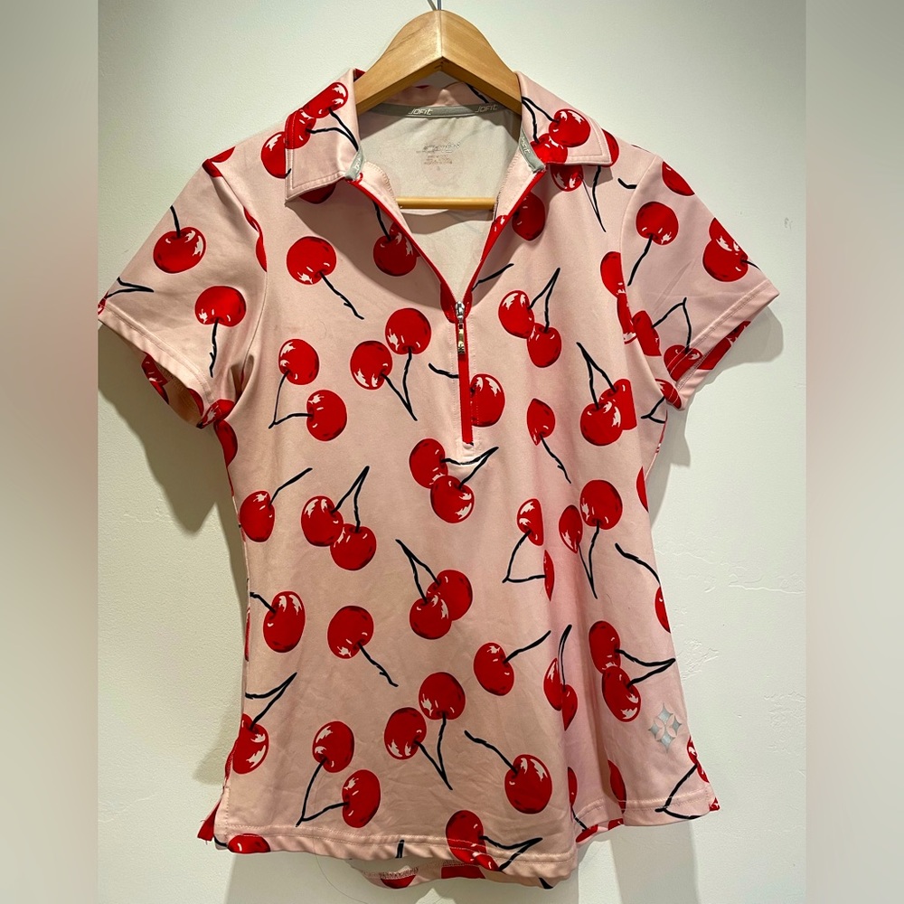 Cherry athletic top